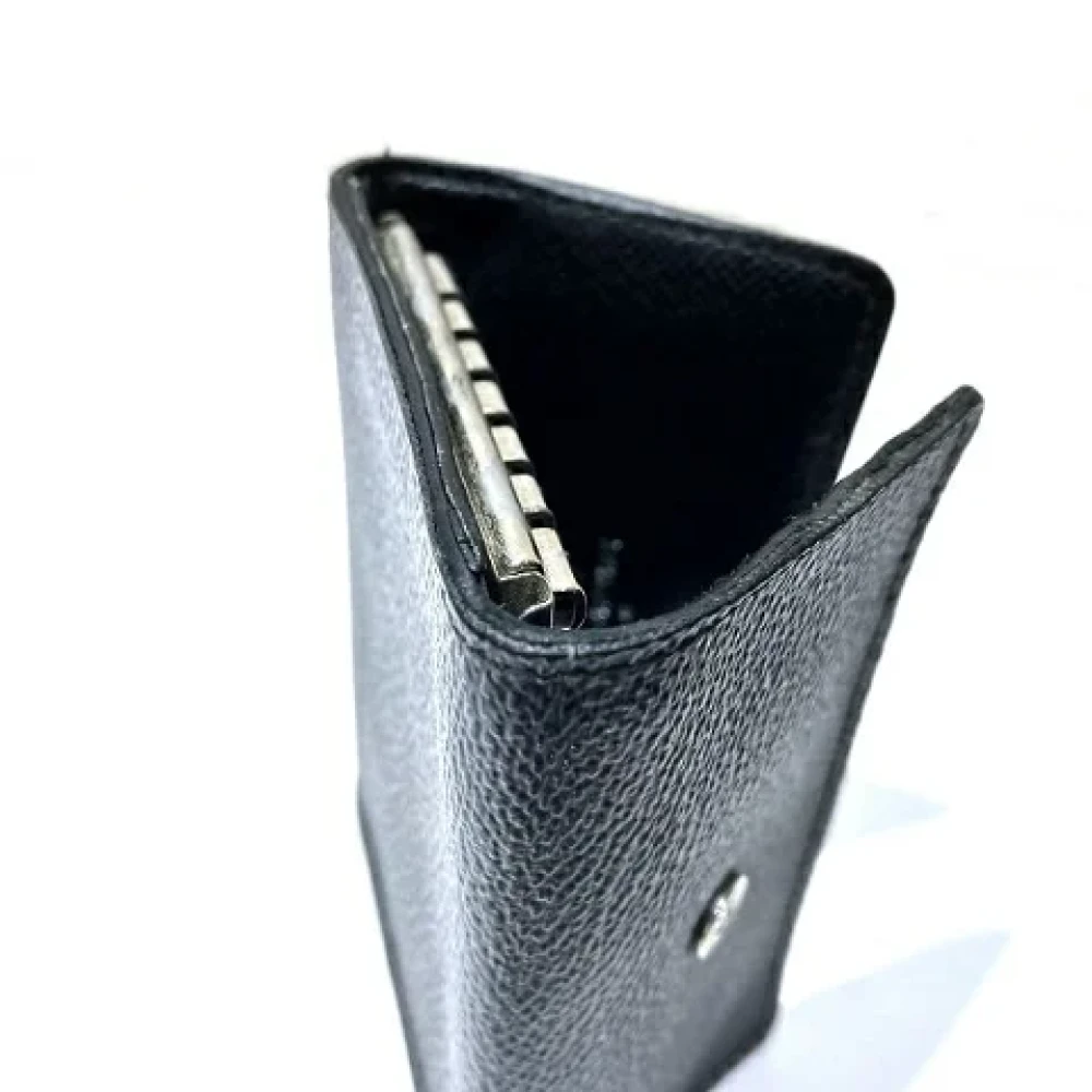 Louis Vuitton Vintage Pre-owned Canvas key-holders Black Dames