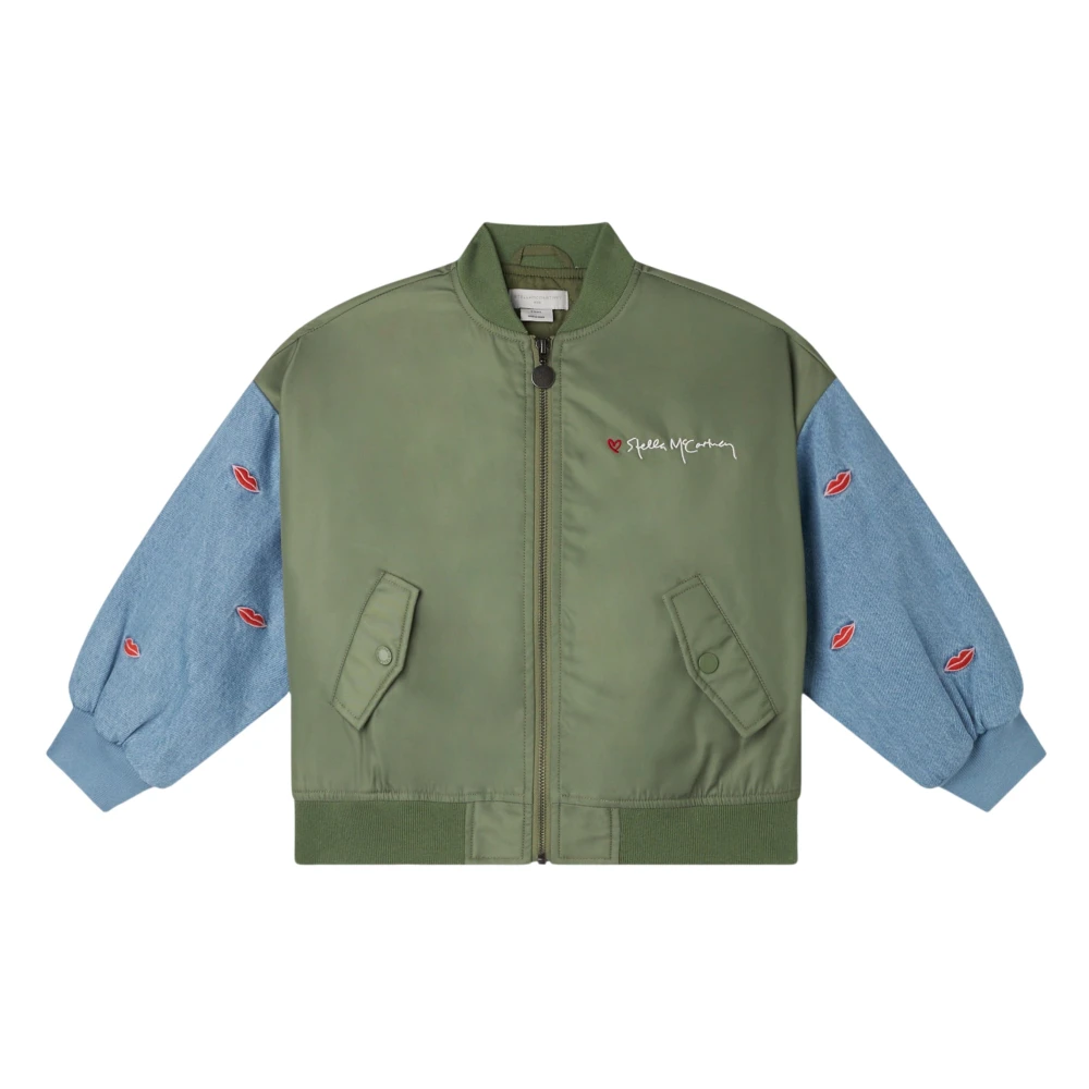 Stella Mccartney Women's Green Bomber Jacket