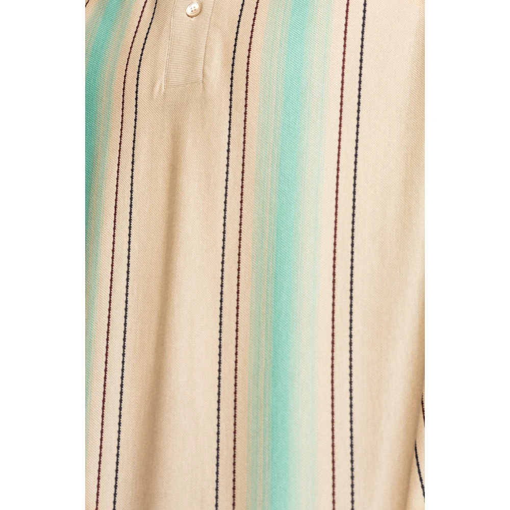 Paul Smith Polo met gestreept patroon Multicolor Heren