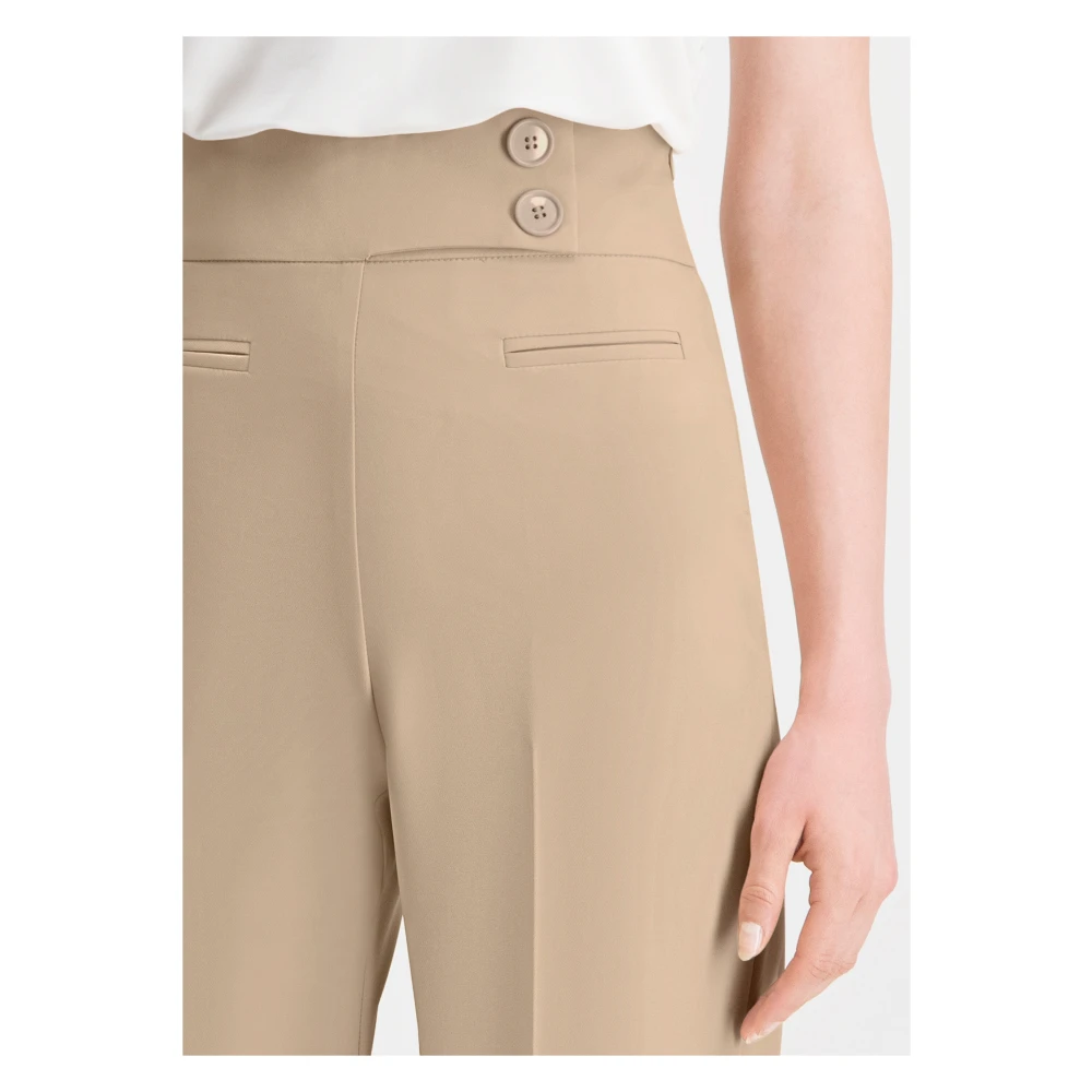 Nicowa High Waist Coreana Broek Beige Dames