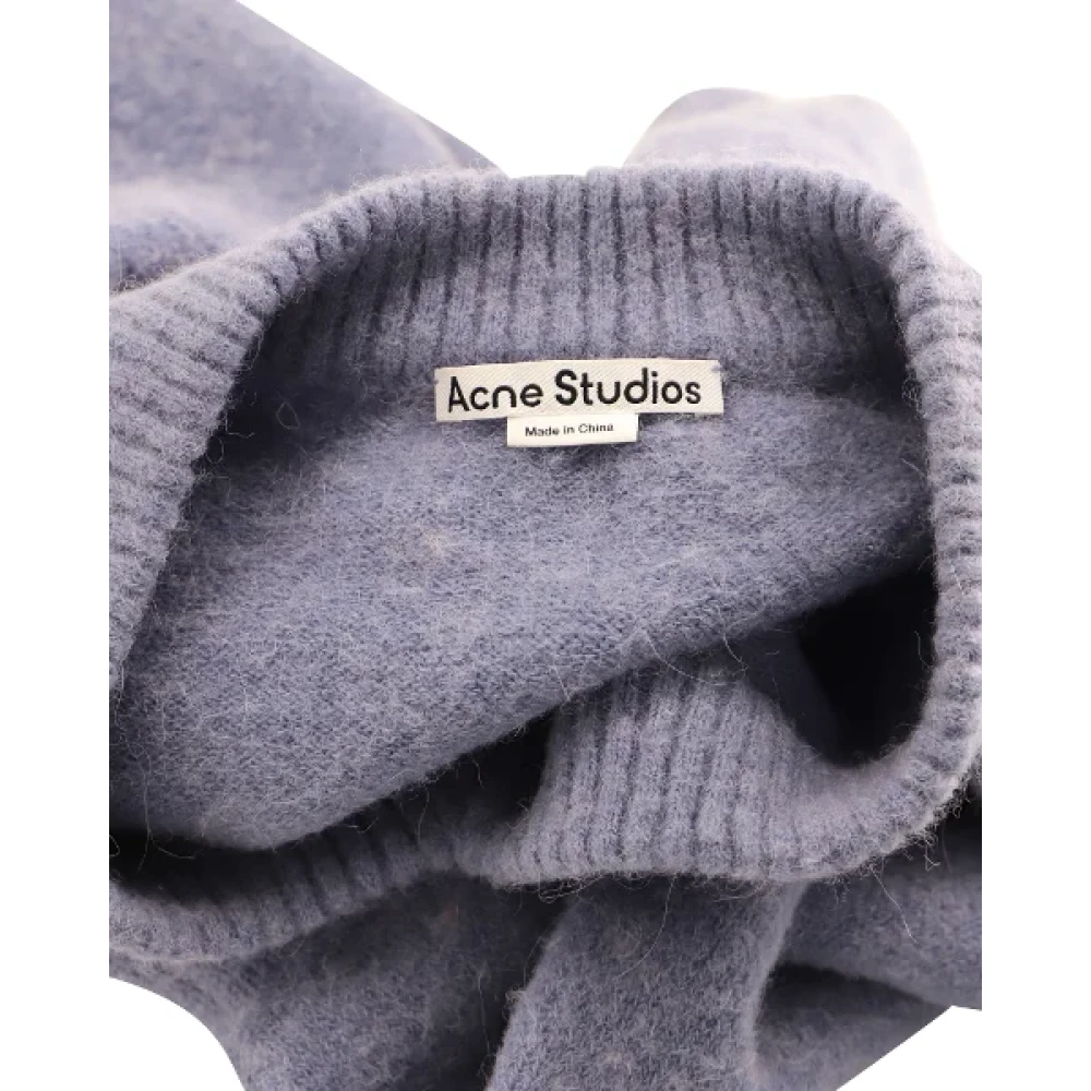 Acne Studios Pre-owned Knitwear & Sweatshirt Blue Dames