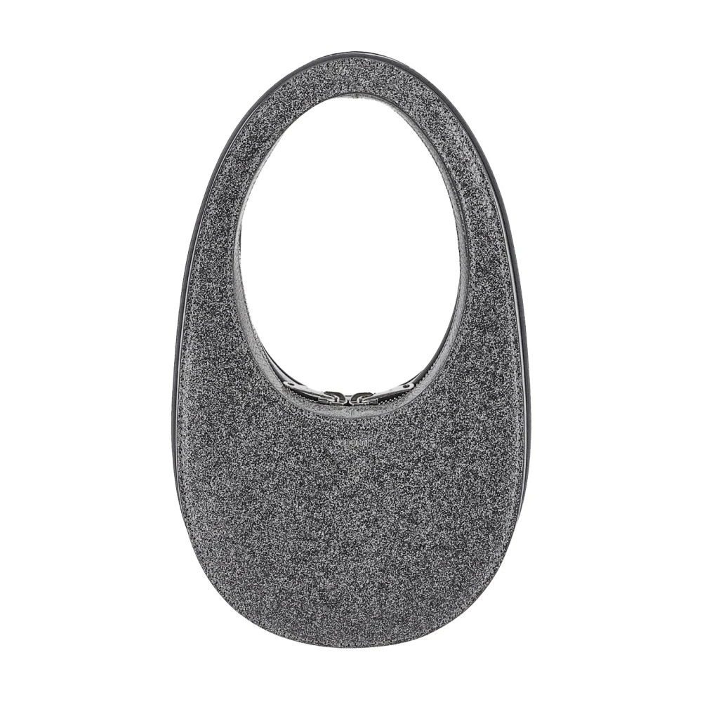 Coperni Leren Mini Swipe Tas Gray Dames