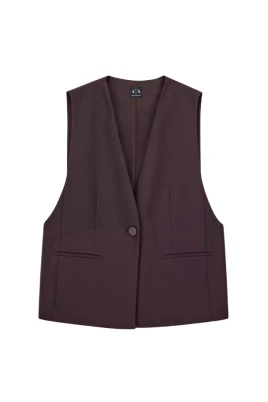 Crossover Crepe Gilet