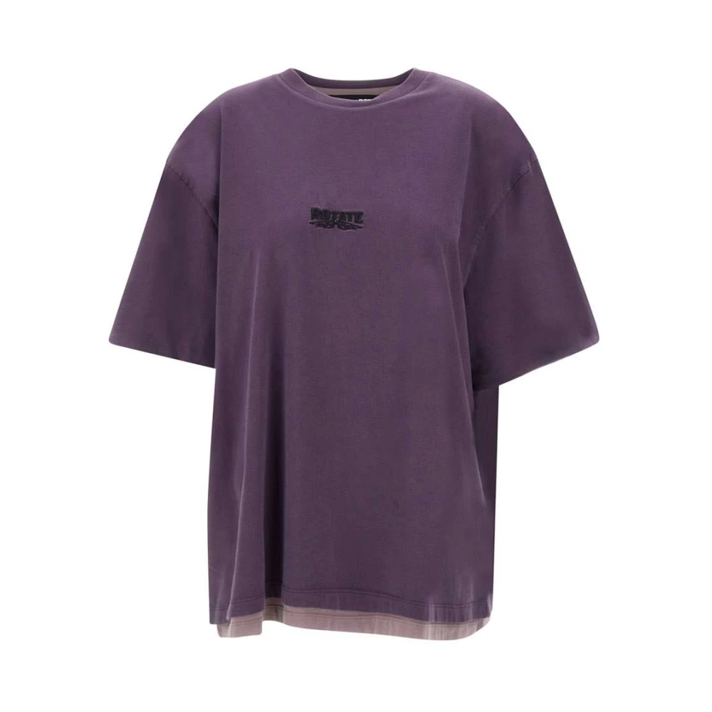 Rotate Birger Christensen T-shirts en Polos van Birger Christensen Purple Dames