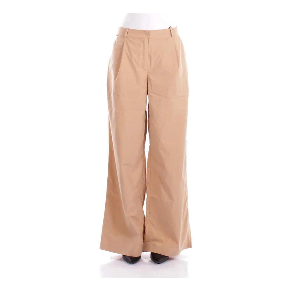 K-Way Donna Beige Pantaloni, L, New,