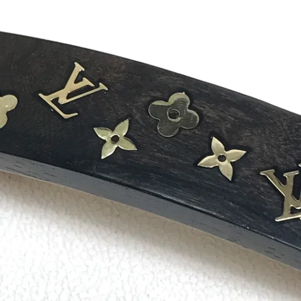 Louis Vuitton Vintage Pre-owned Fabric hair-accessories Brown Dames