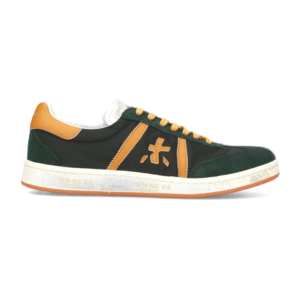 Premiata Suède en Stoffen Sneakers Heren Schoenen Veelkleurig Multicolor
