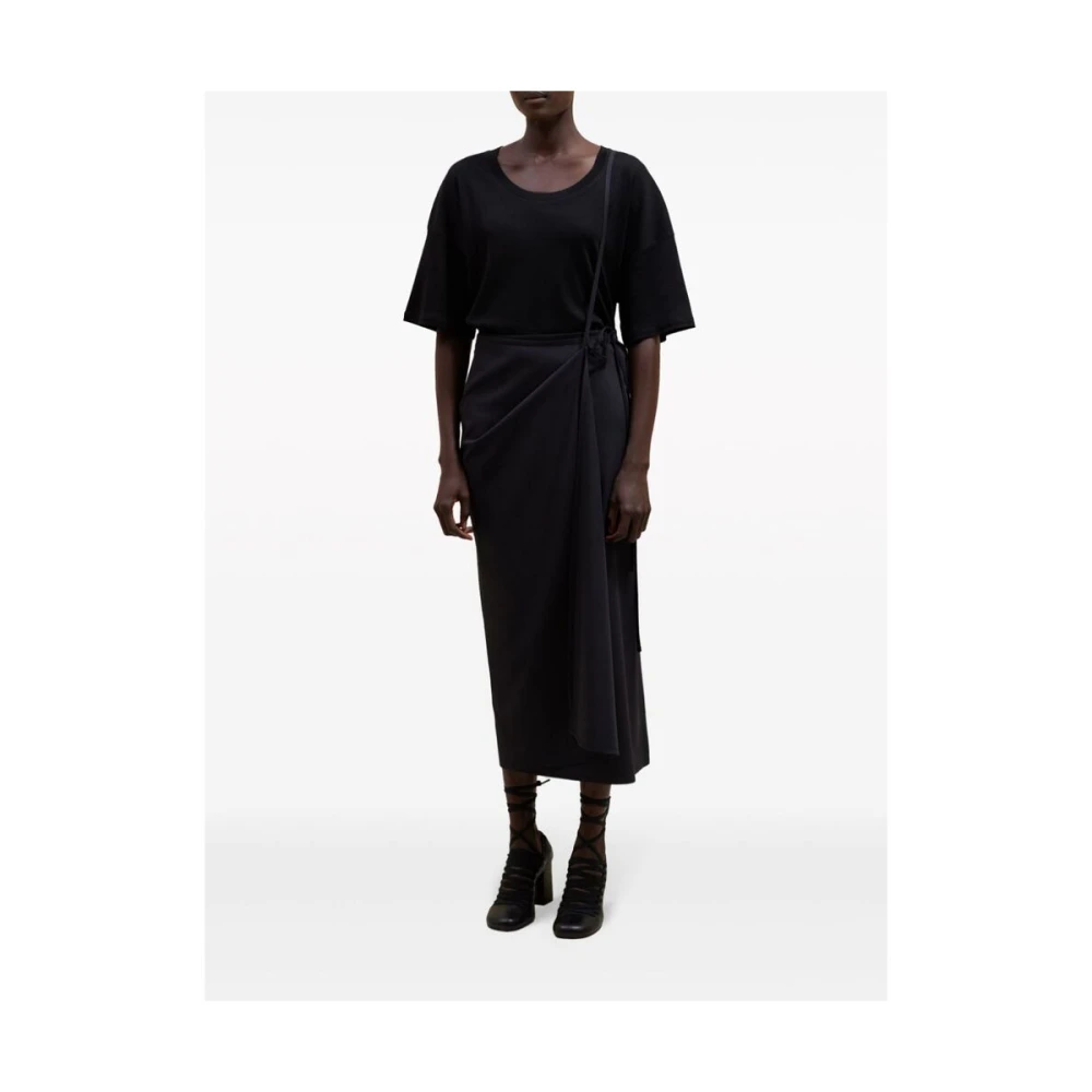 Lemaire Midi Skirts Black Dames