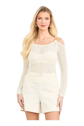 Emma LS Cut Out Top