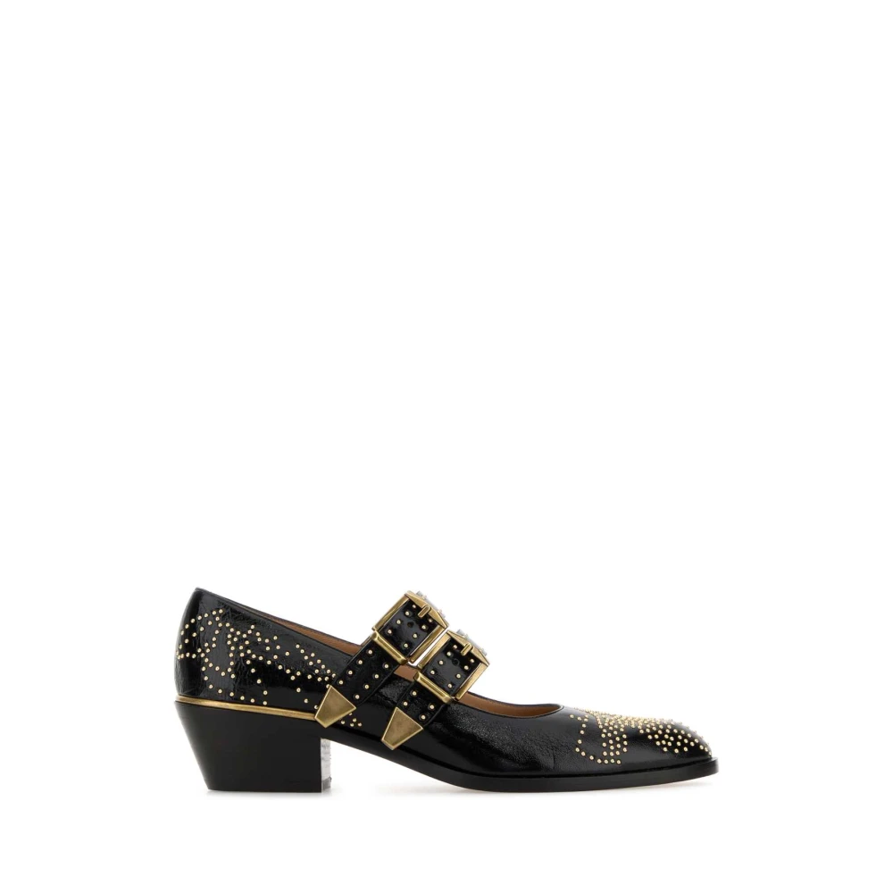 Chloé Black Susanna Pumps - Female - Pumps - 3 Uk - Shoes