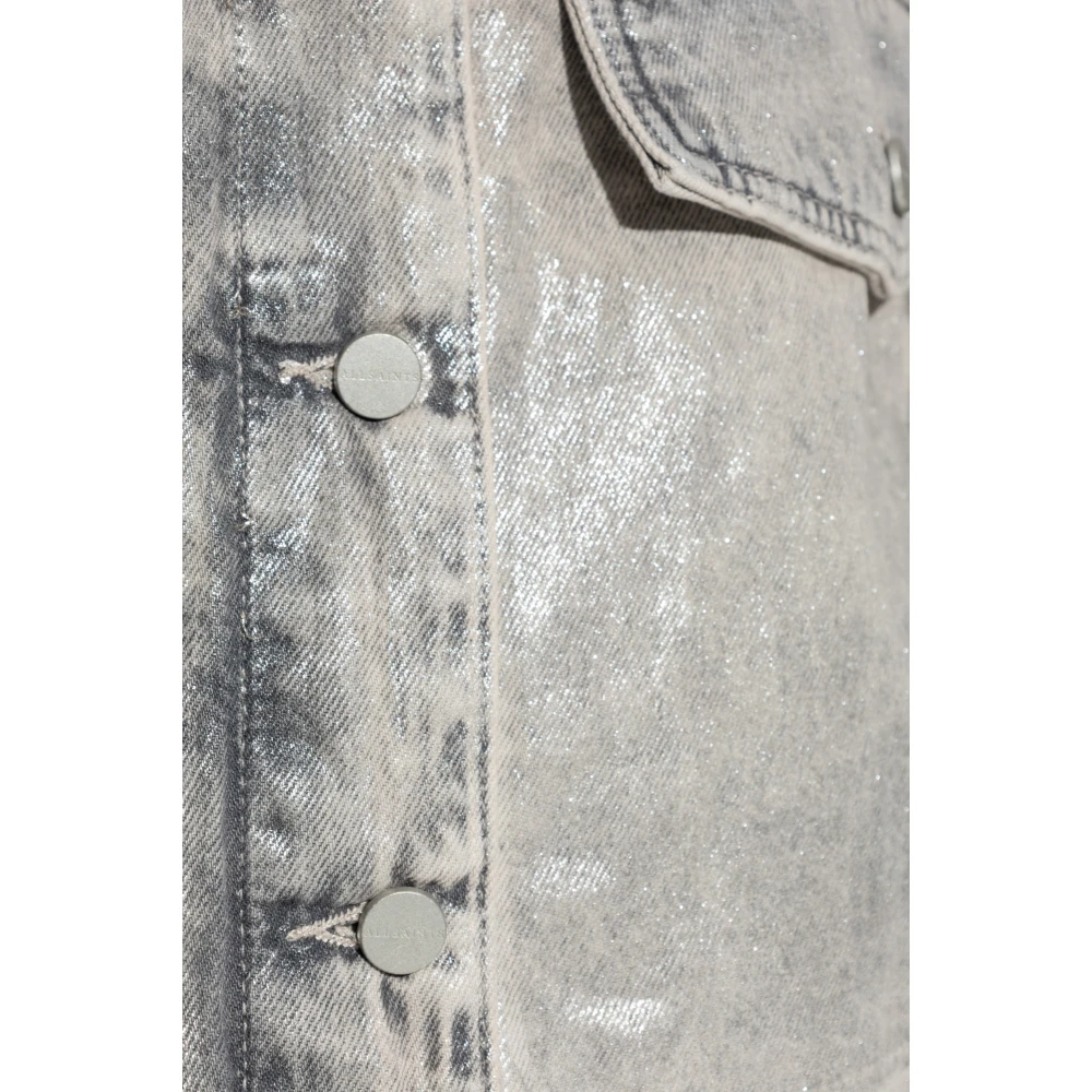 AllSaints Denim jas Hettie Gray Dames