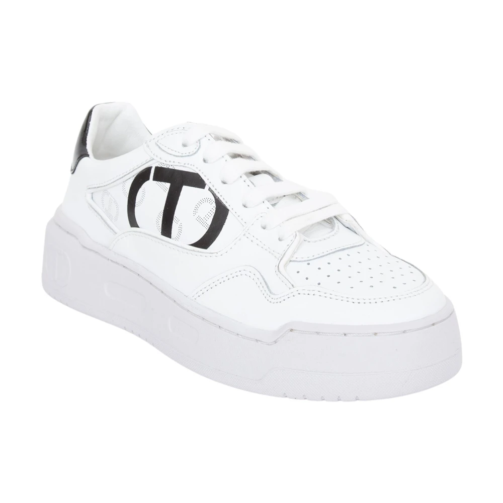 Twinset Witte Sneakers Dames Schoenen
