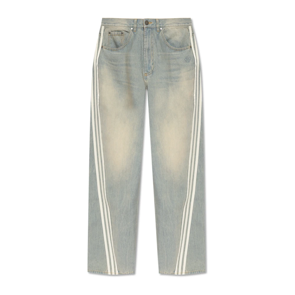 adidas Originals Wijde jeans Blue Heren