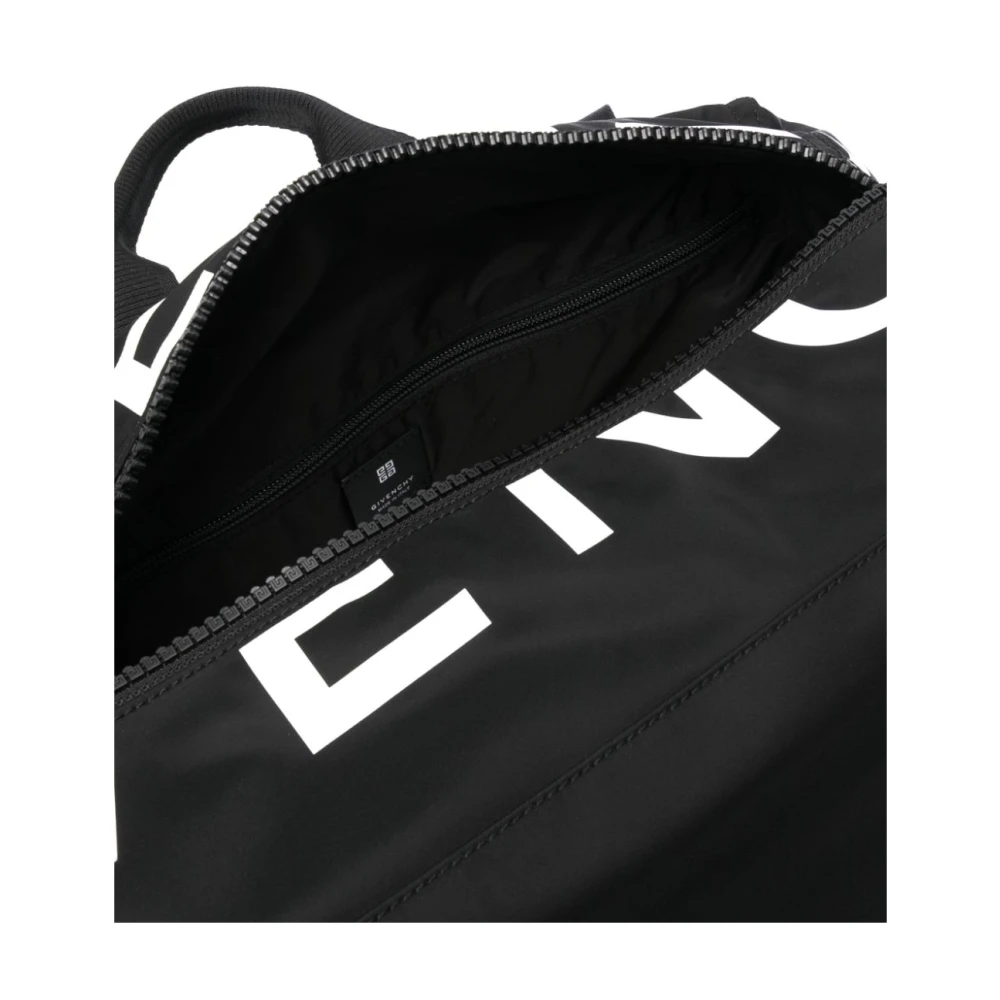 Givenchy Zwarte schoudertas met rits Black Heren