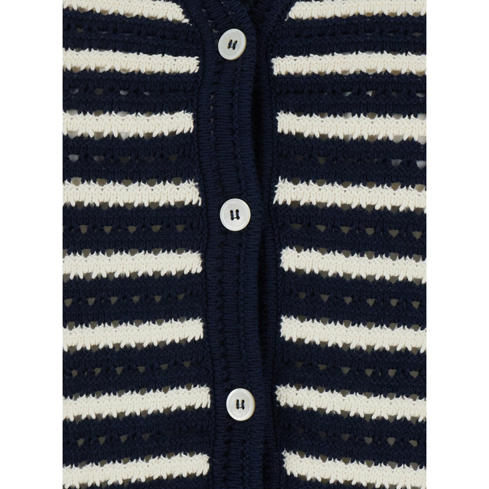 Dunst MultiColour Gehaakt Gebreid Vest Multicolor Dames