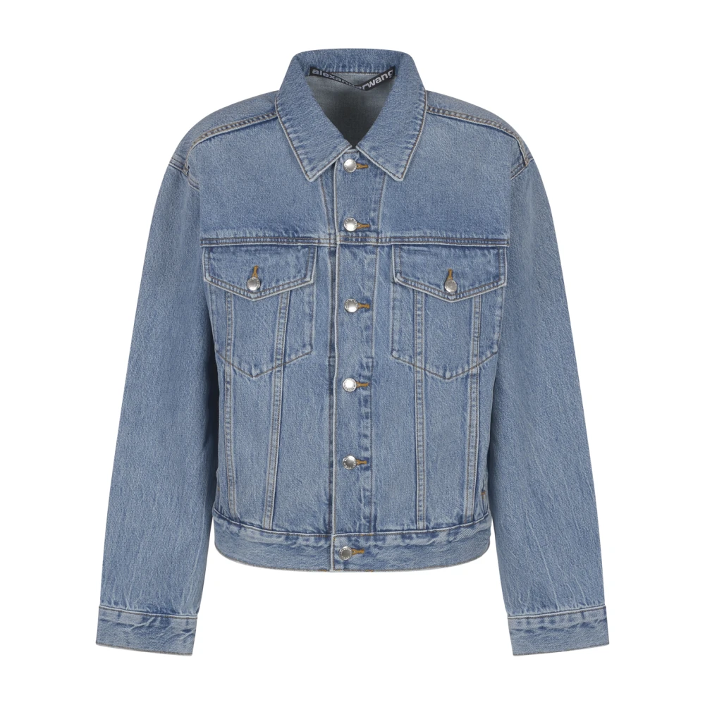 Jackets > Denim Jackets - - Alexander Wang - Modalova
