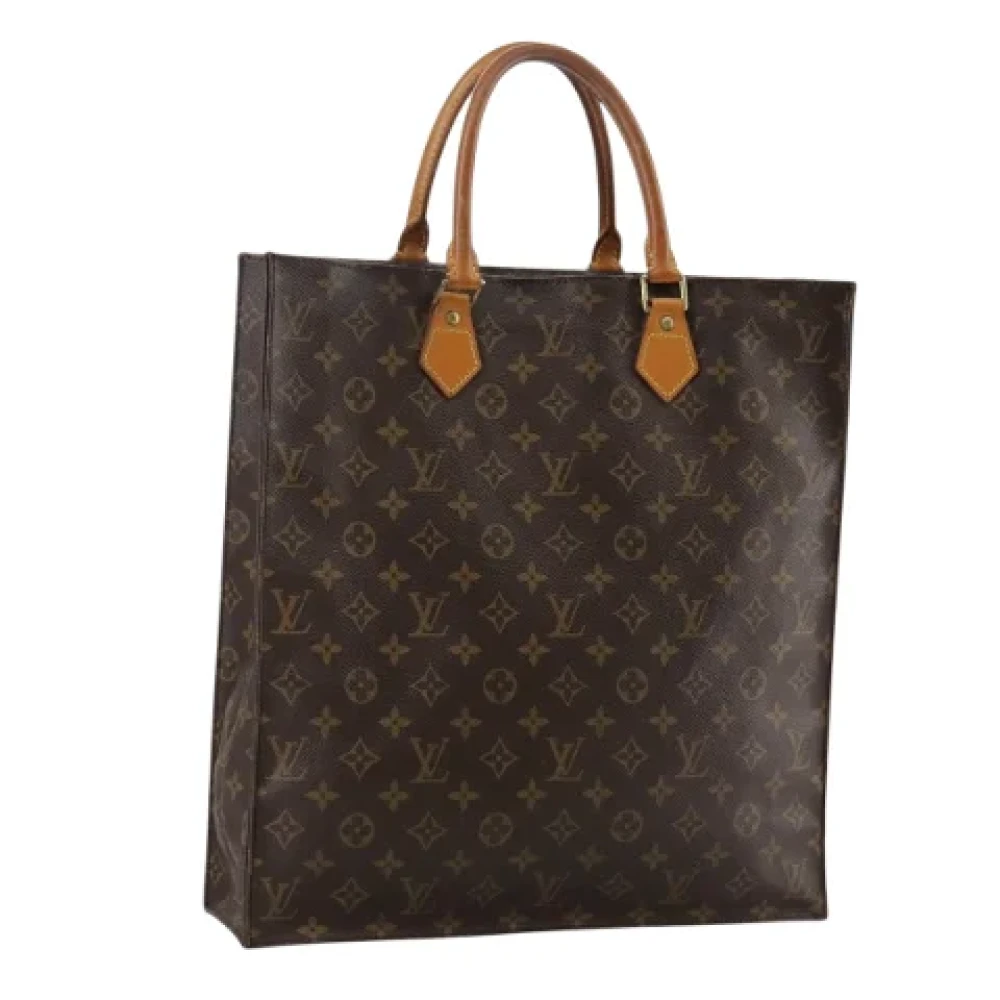 Louis Vuitton Vintage Pre-owned Canvas handbags Brown Dames