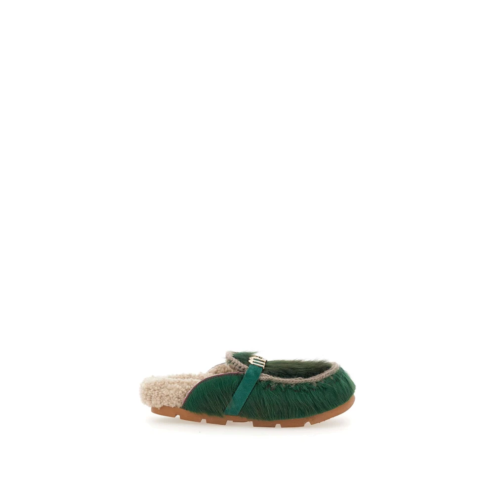 Mou Groene Sandalen Green Dames