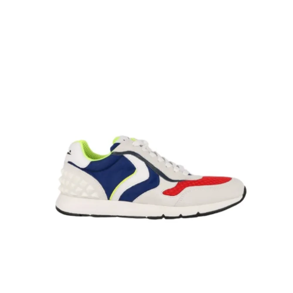 Voile Blanche Vintage Leren Sneakers – Heren Schoenen Veelkleurig Multicolor