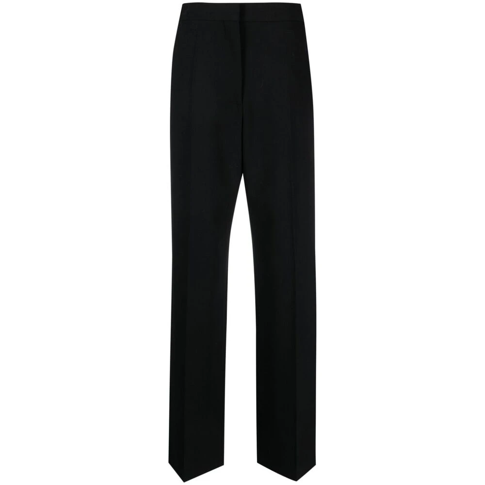 Calcaterra Straight Trousers Black Dames