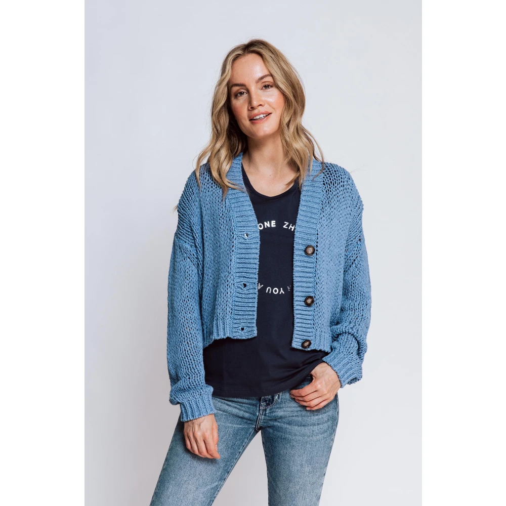 Zhrill Cardigan Gloria Blau Blue Dames