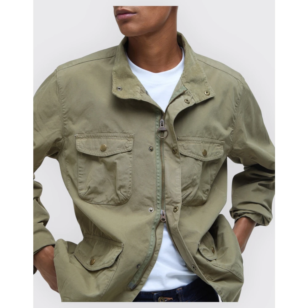Barbour Casual jas voor mannen Green Heren