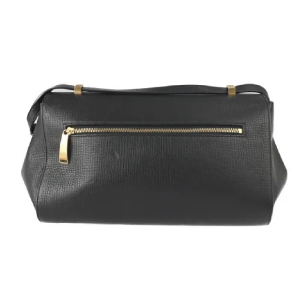 Bottega Veneta Vintage Pre-owned Leather shoulder-bags Black Dames