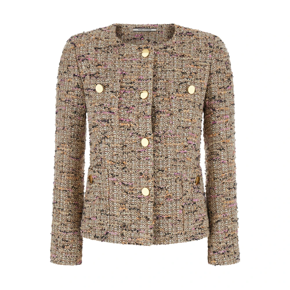 Tagliatore MultiColour Beverly Tweed Jacket Multicolor, Dam