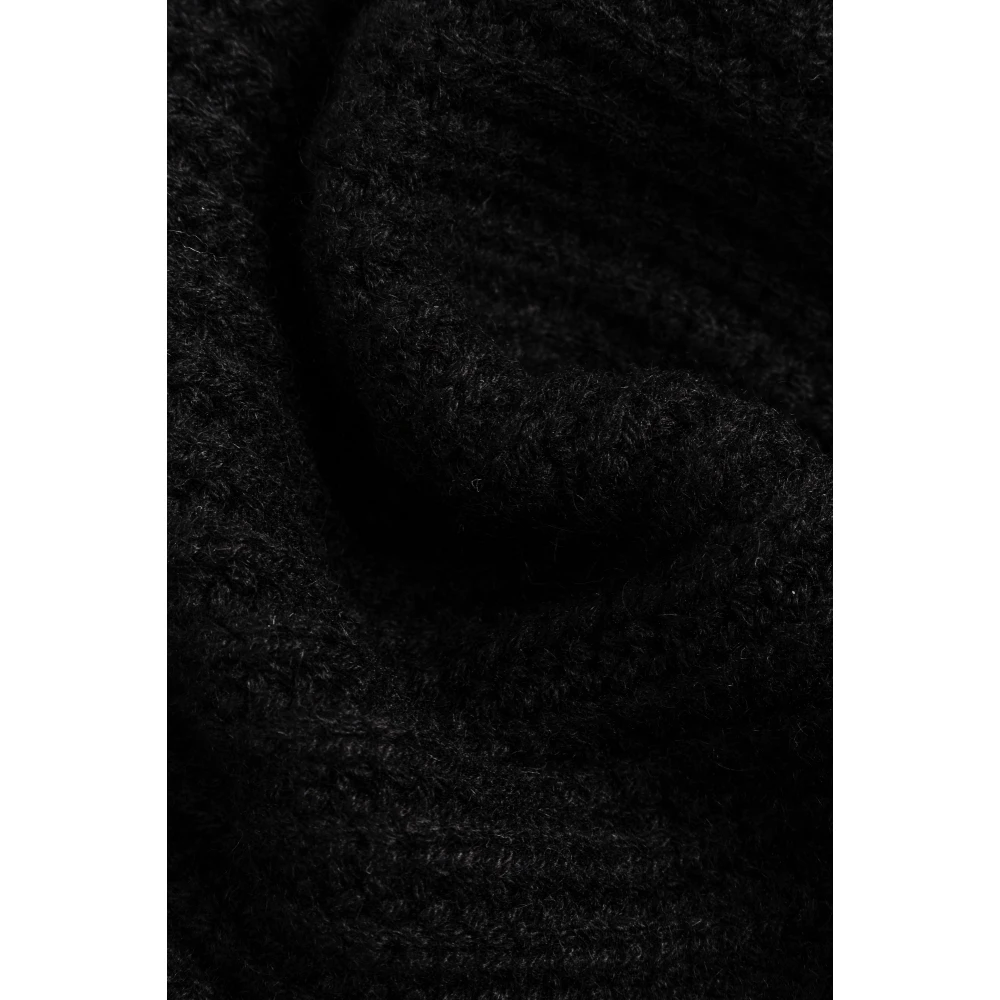 Dolce & Gabbana Sjaal met logo Black Heren