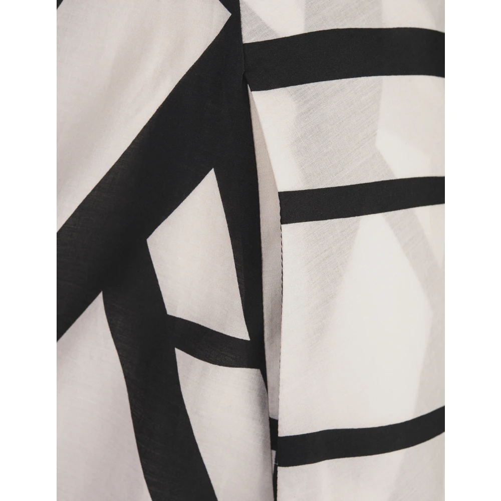 Kiton Witte Katoenen Overhemd White Dames
