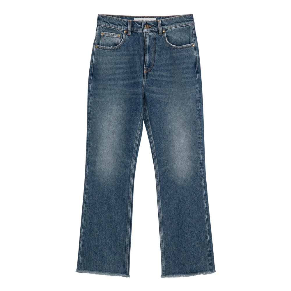 Golden Goose Regular Fit Denim Jeans Blue Dames