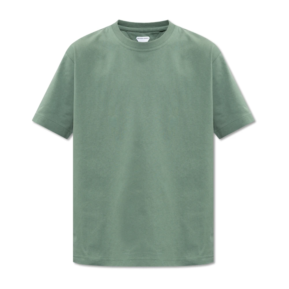Bottega Veneta Katoenen T-shirt Green Heren