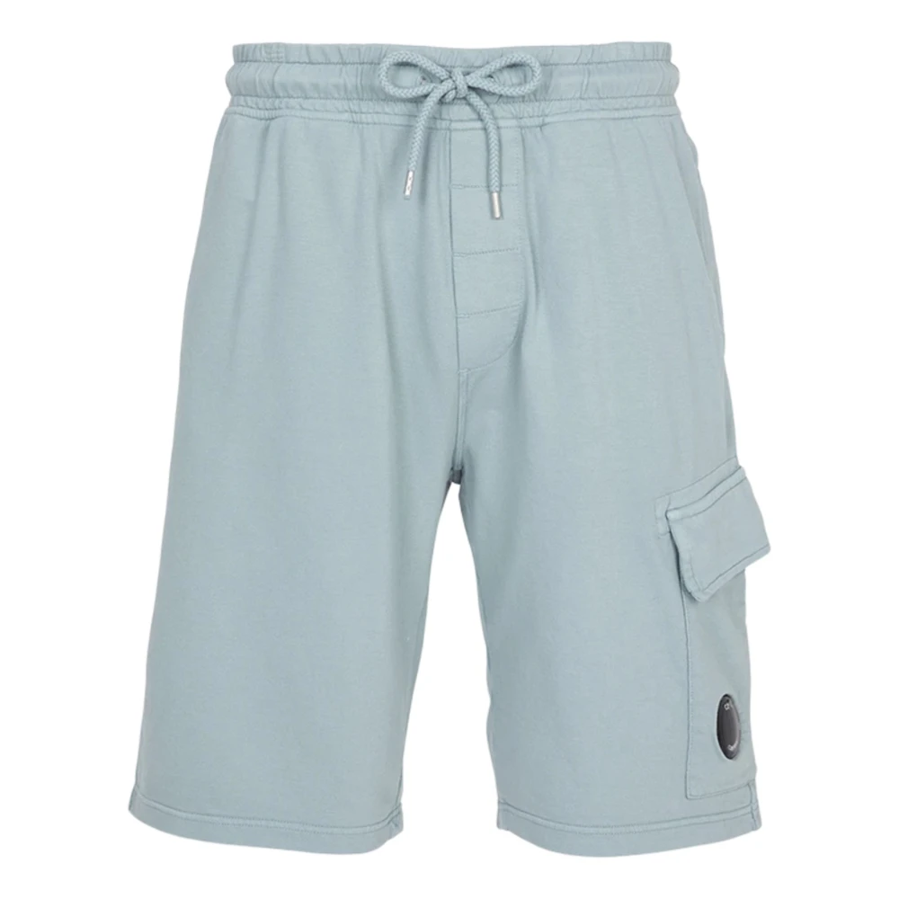 C.p. Company Men's Blue Casual Shorts, S, Cargo Shorts