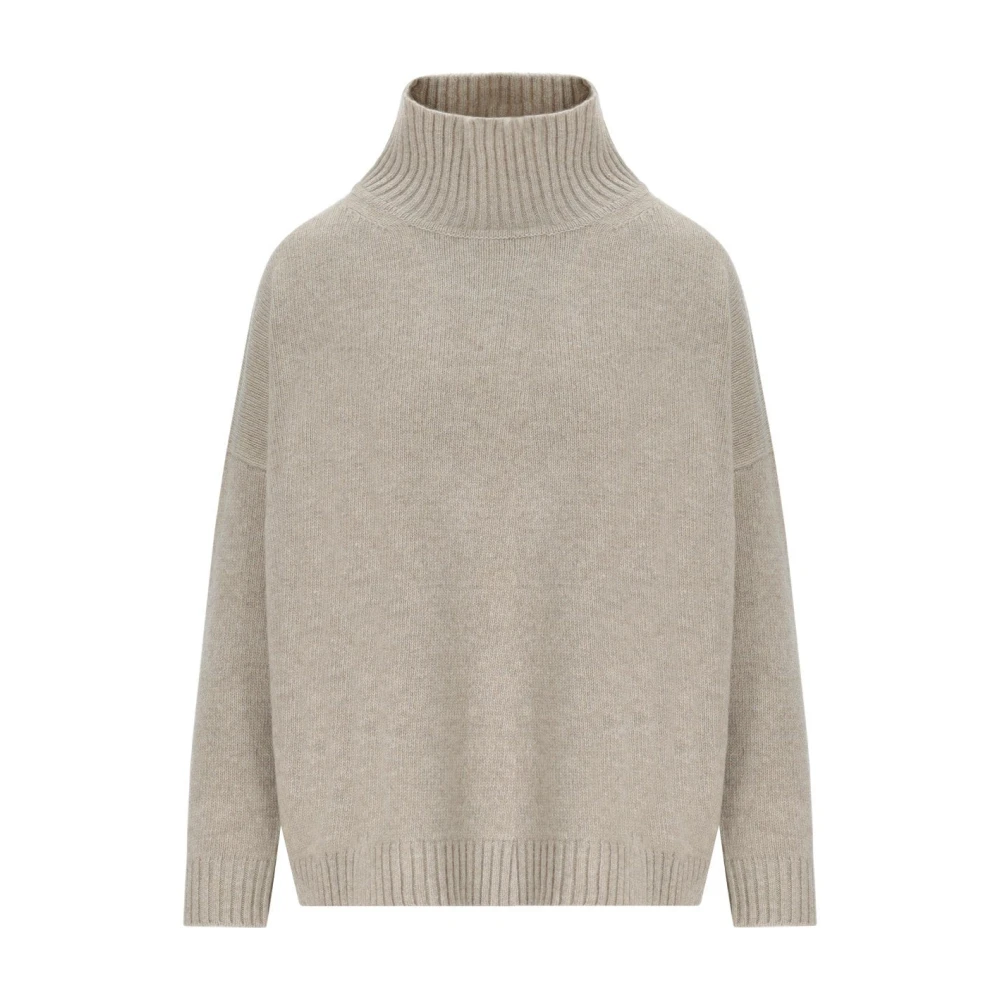 Weekend Max Mara Damen Beige Rollkragenpullover Borgia 2625366142 Relaxed Fit - Bild 2