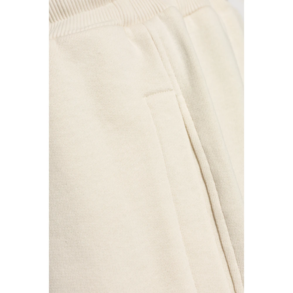 Dolce & Gabbana Sweatpants met rechte pijpen Beige Heren