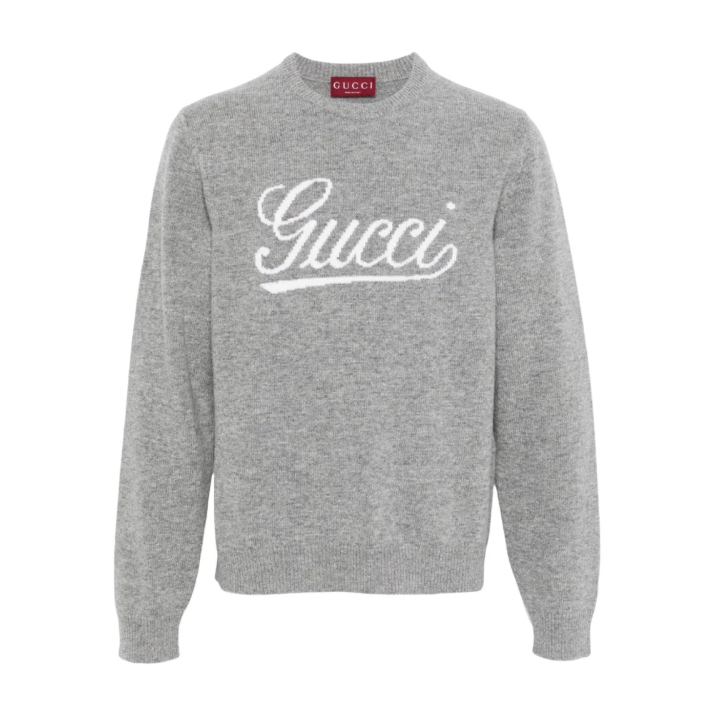 Gucci Trendy Sweater Selection Gray Heren