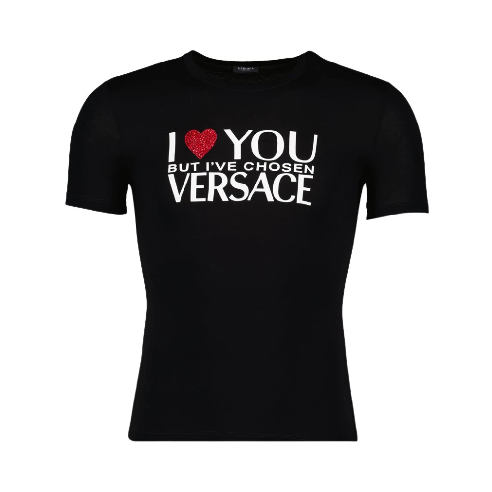 Versace Kärlek T-shirt Black, Dam