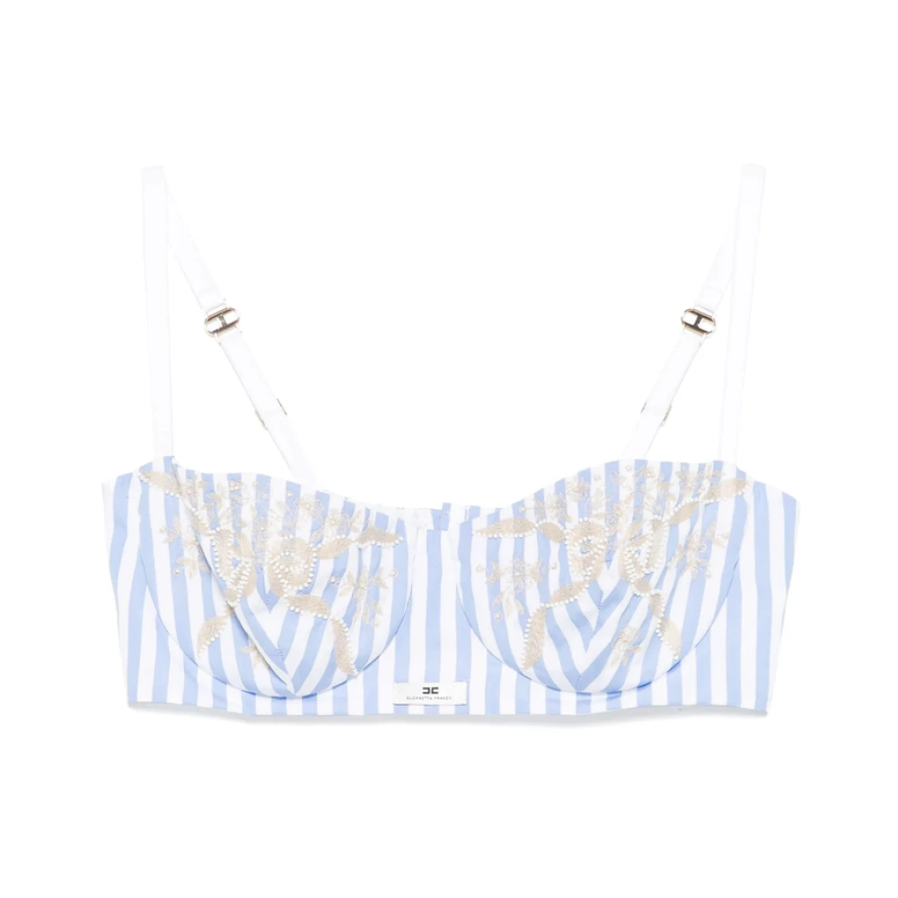 Tops > Sleeveless Tops - - Elisabetta Franchi - Modalova