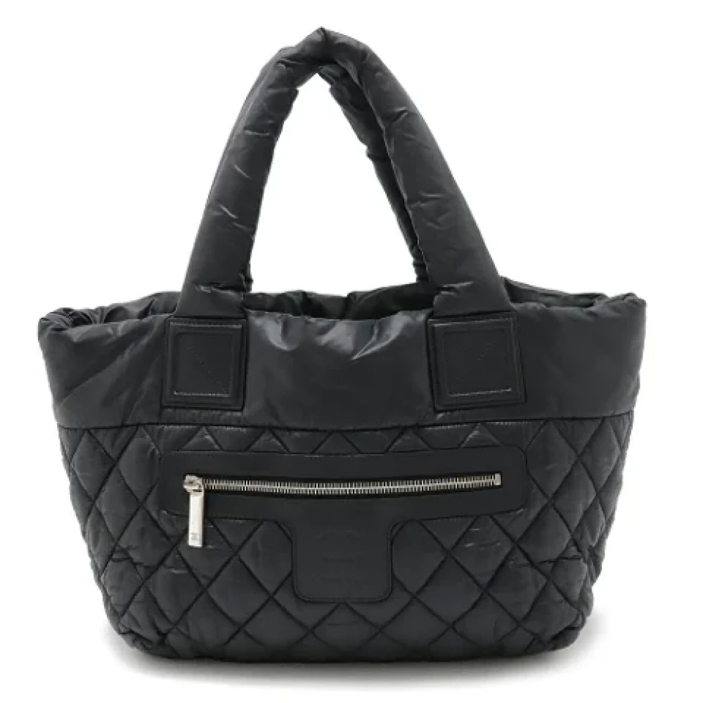 Chanel Vintage Pre-owned Nylon chanel-bags Black Dames