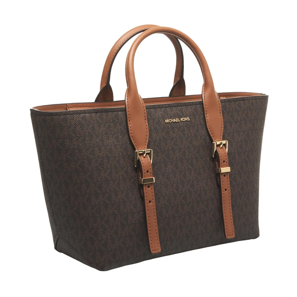 Michael Kors Bruine Handtas Moore Tote Tas Brown Dames