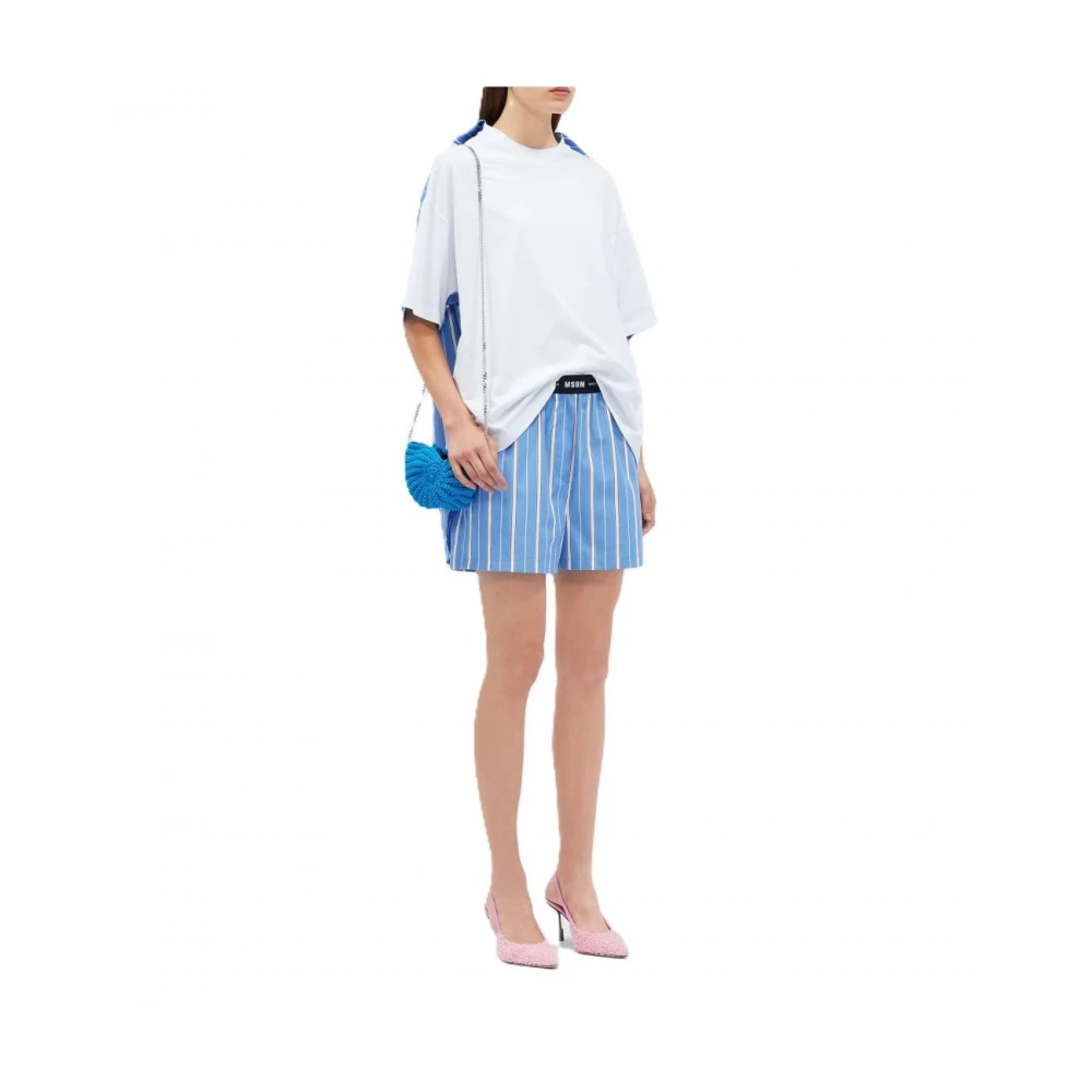 Msgm Katoenen T-shirt Multicolor Dames