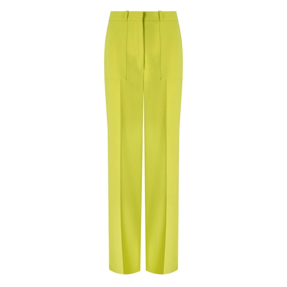 Elisabetta Franchi Ceder Wijde Pijp Broek Yellow Dames