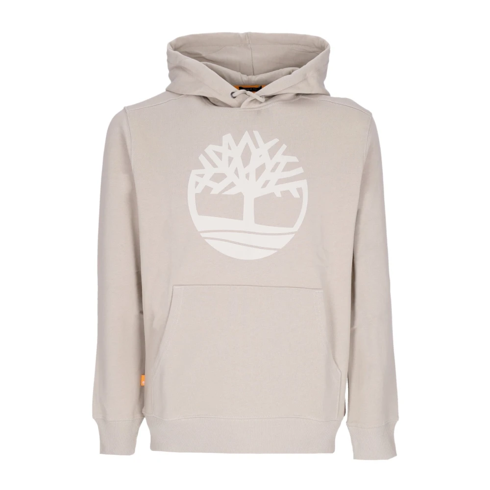Timberland Gray Core Logo Hoodie Long Sleeve Sweatshirt - Male - Hoodies - M - Sweatshirts & Hoodies