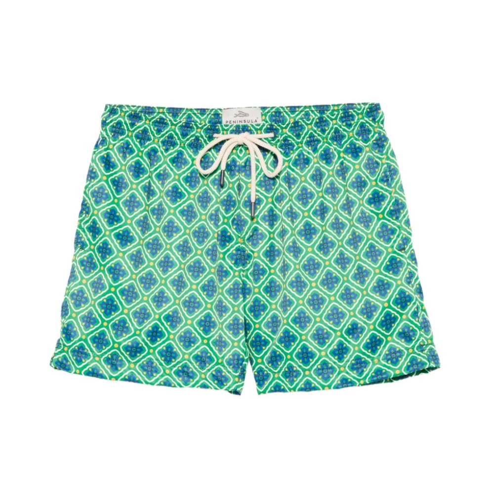 Peninsula Men's Multicolor Beachwear - Beachwear - S - Swimwear
