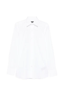 Camicia cotone con bottoni e colletto