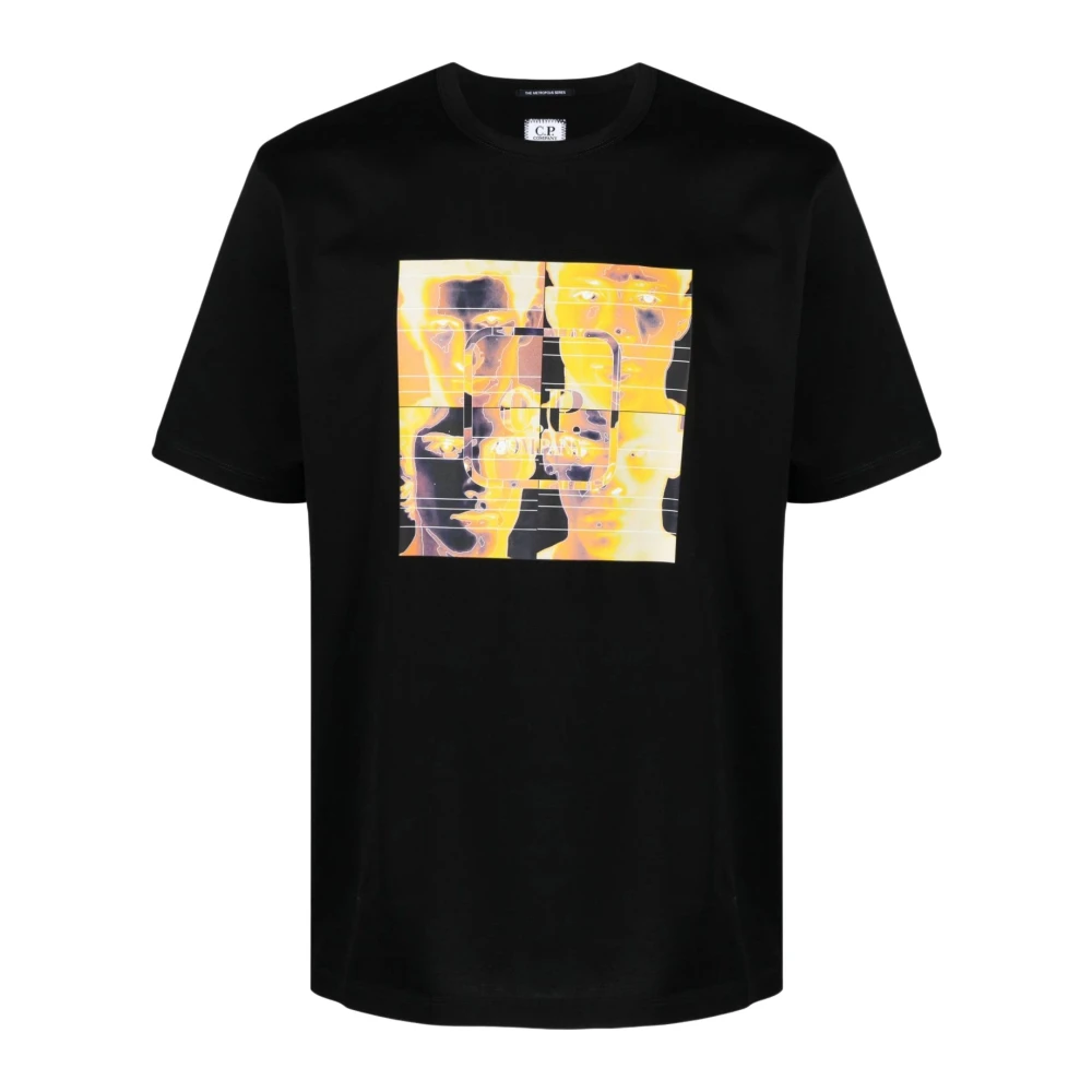 Metropolis Nero Print T-skjorte