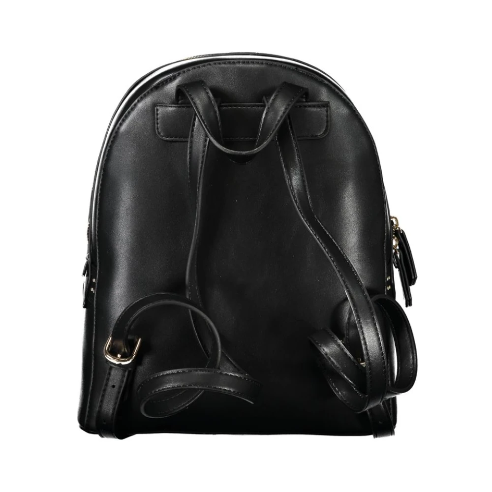 Valentino by Mario Valentino Zwarte Polyethyleen Rugzak | Va-33519 Black Dames