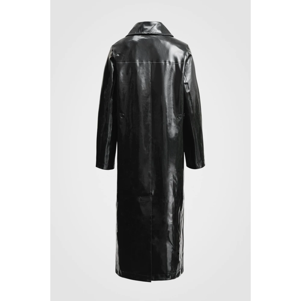 Stutterheim Opal Regen Trenchcoat Black Dames