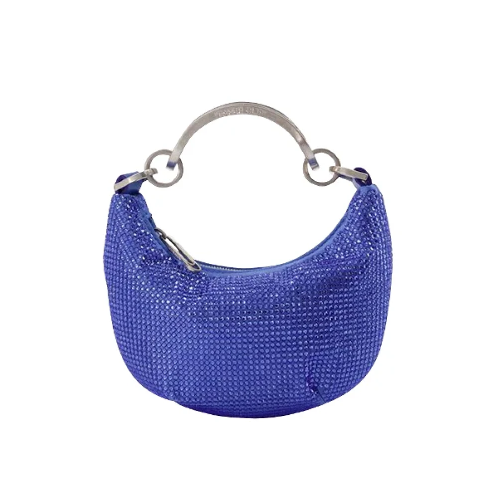 Off White Leather handbags Blue Dames