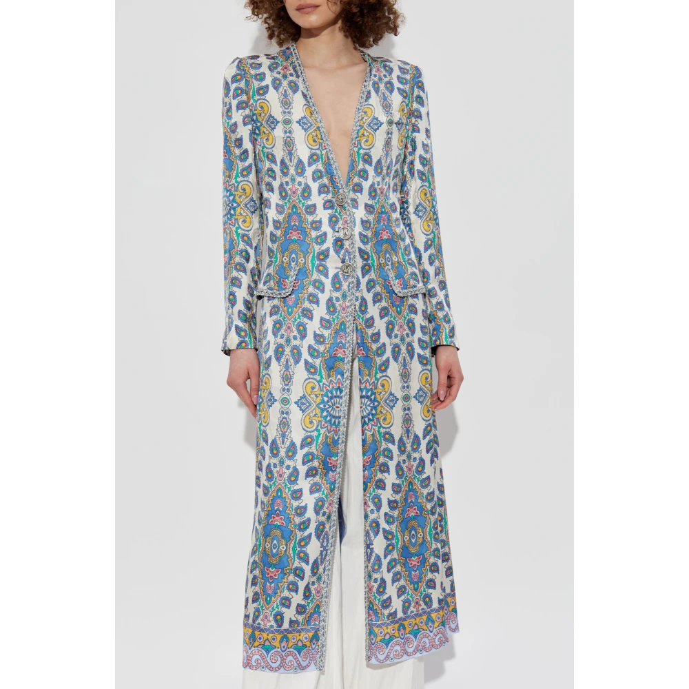 ETRO Gestreepte jas Multicolor Dames